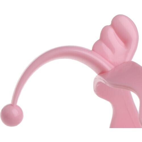 Baby Cup Feeding Bottle Trainer Easy Grip Plastic Handles Holder for Comotomo E06F