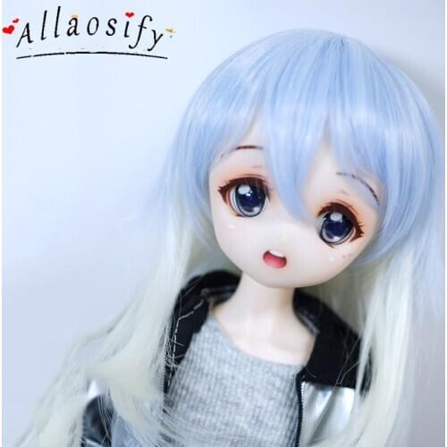 Allaosify Bjd Doll Two Color Stitching And Mixing