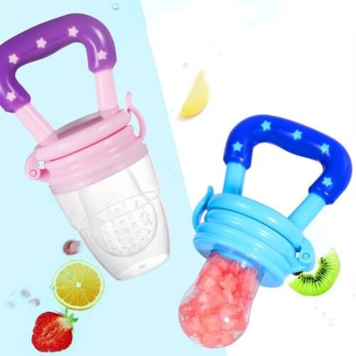 Baby Fresh Fruit Pacifier Replacement Silicone Mesh Bag Feeder Nursing Toddler Teething Toy