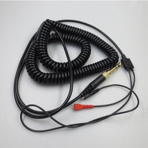 Headphone Adapter Replacement Spring Coil Cable Cord for Sennheiser HD25 HD560 HD540 HD480 HD430 414 HD250 Earphones Headset