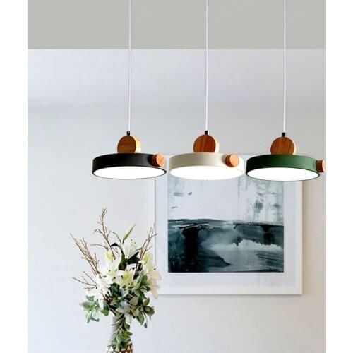 Nordic restaurant LED chandelier new modern minimalist kitchen chandelier bar lamp factory direct coffee shop lamp