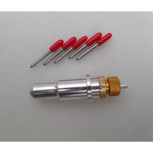 1pc Liyu 12mm samll Blade Holder +5pcs 45 Degree Cutter Plotter Cutting Blades