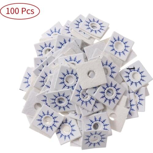100Pc Circle Hollow Badges Clothing Labels Sew On Print Applique PU Leather Eyelet Patches DIY Clothes Bag Fittings Sewing Craft