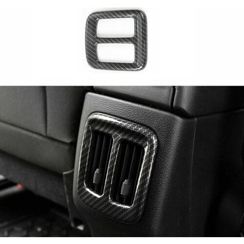 Car Rear Air Conditioning Vent Air Conditioning Vent Decorative Cover for Jeep Compass 2017 2018 2019 2020