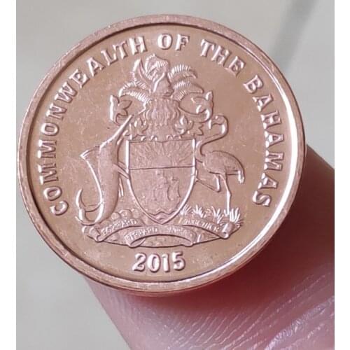 17mm Bahamas ,100% Real Genuine Comemorative Coin,Original Collection