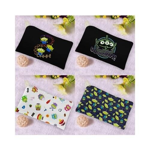 Disney Toy Story Aliens Anime Figures Cartoon Product Cosplay Accessories Customized Coin Pen Storage Bag Gifts Unisex Gift