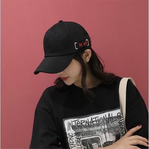 Designer Letters Embroidery Baseball Hat Women Plain Cotton Baseball Caps Dad Bone Snapback Hats Hip Hop 6 Panels Streetwear Cap