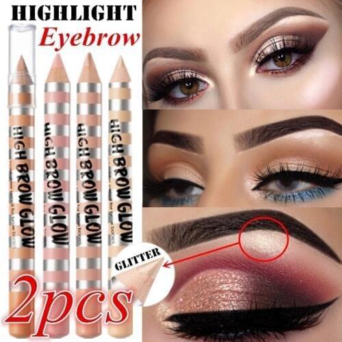 Face Highlighter Pen Makeup Shimmer Highlighting Pen 3D Face Highlighter Stick makeup concealer color corrector contour palette