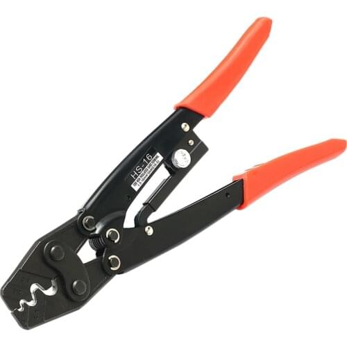Hs-16 Crimping Pliers Cable Lug Crimper Tool Bare Terminal Wire Plier Cutter 1.25-16 Square Millimeter Cutters Cutting Hand Tool