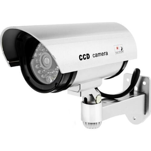 Waterproof Indoor and Outdoor Simulation Monitor Camera with Flashing Lights