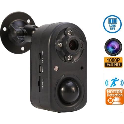 Security Camera,1080P PIR Motion Detection Home Security Camera System,Battery Powered Night Vision Standalone DVR, Long Standby