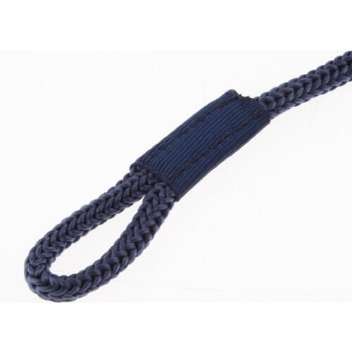2x Boat Fender Lines 1/4 INCH X 5 FT Bumper Whips Rope Docking Blue