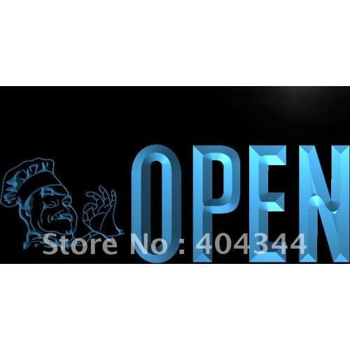 LK868- OPEN Pizza Cafe Restaurant LED Neon Light Sign home decor crafts