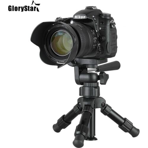 Small Lightweight tabletop camera tripod phone stand holder portable Desktop Compact pocket mini tripod for Phone dslr camera