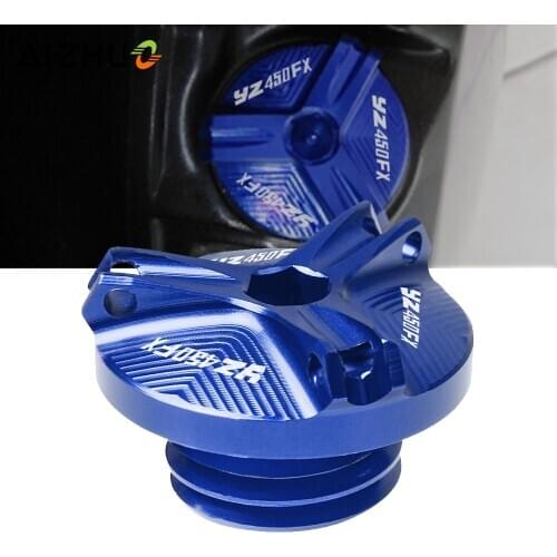 Motorcycle Engine Oil Filler Cup Cap Oil Filler Cap Plug Cover For Yamaha YZ450FX YZ 450 FX 450FX 2016 2017 2018