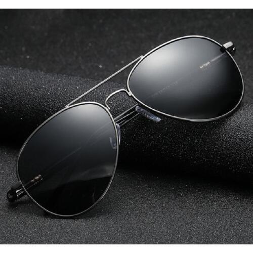 Aviation Metail Frame Quality Leg Alloy Men Sunglasses Polarized Brand Design Pilot Male Sun Glasses Driving