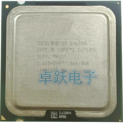 Original Intel Core 2 Extreme QX6700 Processor (2.66GHz/8MB /Quad-Core/FSB 1066 )Desktop LGA 775