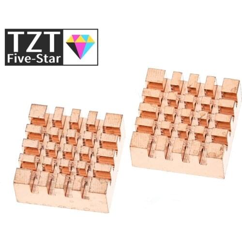 TZT 1pcs New RHS-03 Copper Heat Sink for DDR DDR2 DDR3 RAM Memory Cooler