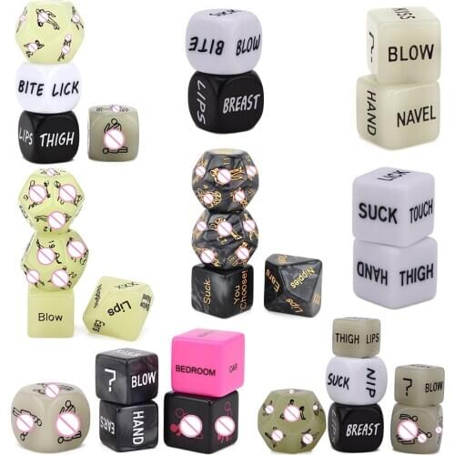 Sexy Dice Funny Romantic Dice Novelty Gift for Honeymoon Couples