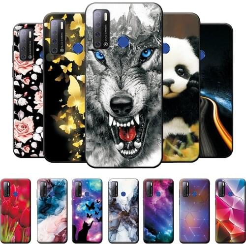 For Tecno Pouvoir 4 Case Bumper on Pouvoir 4 Case Silicone Back Cover For Tecno Pouvoir 4 Soft Phone Case For Tecno Pouvoir 4