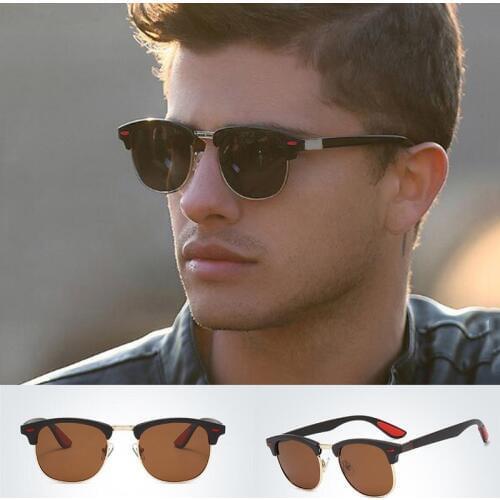 New Classic Metal vintage Sunglasses Men Polarized Brand Designer Polarized Sunglasses Women 2019 retro Sun Glasses UV400 T3016