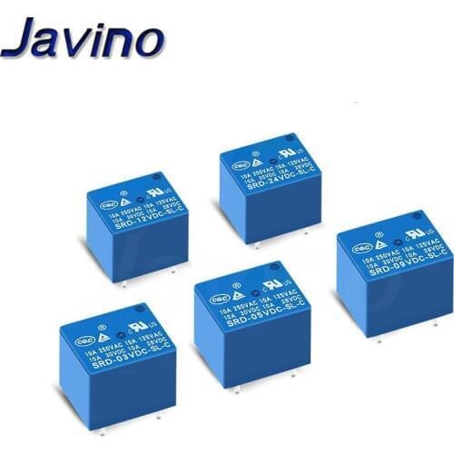 SRD-03 05 06VDC-SL-C 5PINS 3V 5V 6V High-quality SRD-03VDC-SL-C SRD-05VDC-SL-C SRD-06VDC-SL-C