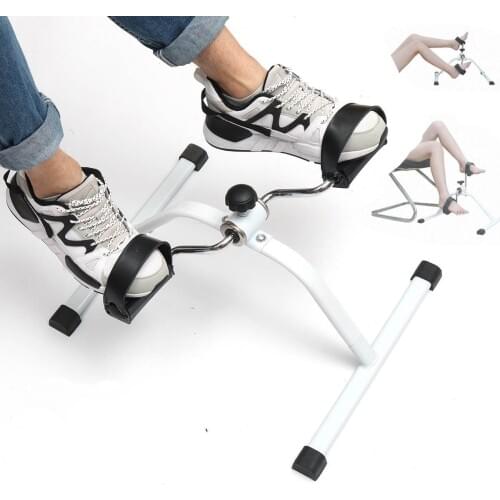 Indoor Cycling Bikes Legs Trainer Fitness Pedal Exercise Fitness Bike Elderly Cycle Rehab Workout Home Gym Fitness Equipment