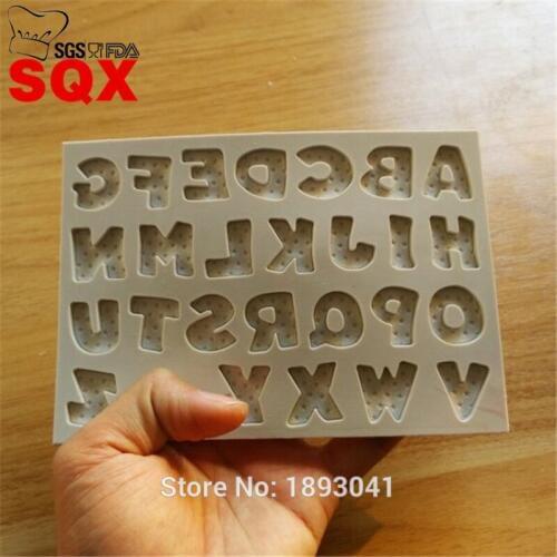 Star & Big English Silicone Mold, Cake Decorative Tool, Cooking Mold, Chocolate Mold SQ1719