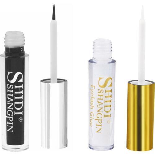 1PC Eyelash Glue Clear/black False eyelashes Adhesive Apply for Makeup 3d Mink Lashes Glues Cosmetic Tools Primer for Lashes