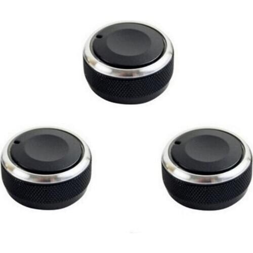 3pcs/set Air Conditioning Knob AC Knob Heater Climate Control Buttons For Mazda 6 2007 to 2014 Car Accessories