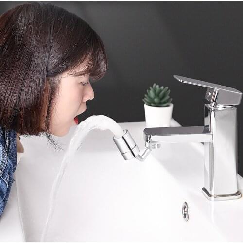 720°Universal Splash-Proof Filter Faucet Kitchen Accessories Bathroom Sink 2-Speed Adjustable Rotary Faucet Nozzle Water Saver