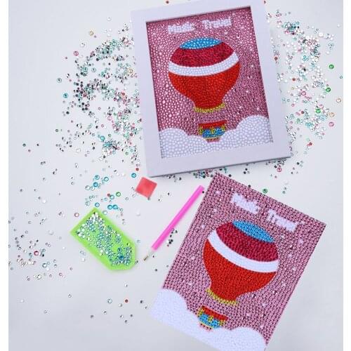 Full Crystal Diamond Painting DIY 5D Special Childrens Full Diamond Cute Animal Diamond Painting With Frame