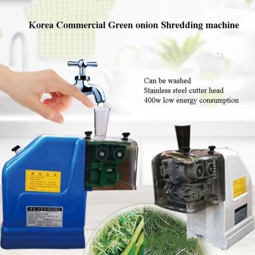 2019 Automatic green onion shredding machine Food cutter shredder machine