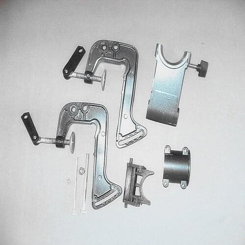 Free shipping HangKai 4 stroke 3.6 HP-4HP outboard boat motor Parts Whole Set of Clamping Bracket Part