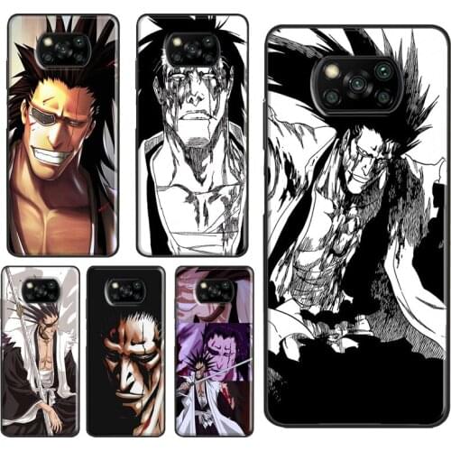 Ichigo Kenpachi Bleach Manga Anime Case For Xiaomi Mi 11 Ultra 9T 10T Pro Mi Note 10 Lite Cover For POCO M3 F2 X3 Pro F1 F3