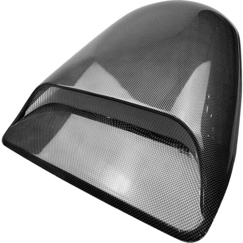 Black Automotive Hood Scoops for Cars JDM Racing Style Front Decorative Air Vents Universal Fit Car Wash Safe