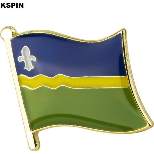 Flevoland Natinal Lapel Pins Flag Lapel Pins Country Flag Badge Flag Badge Brooch XY0515