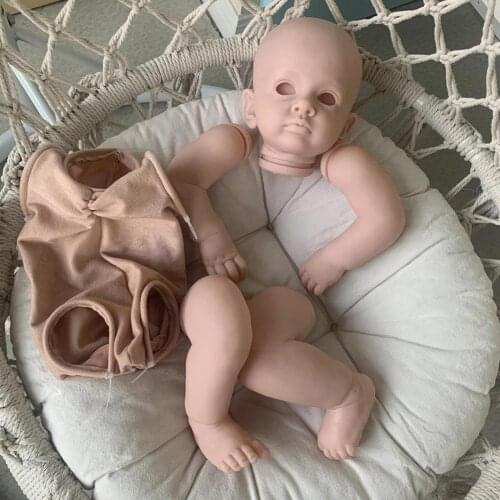Npk 23inch Reborn Dolls Kit Tutti With Coa Rare Limited Edition Out Parts Unfinished Baby Cute Sold Dolls Diy F3p4