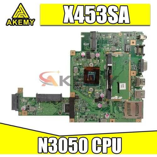 X453SA With N3050CPU mainboard REV2.0 For ASUS X453SA X453S X453 F453S Laptop motherboard MAIN BOARD 100%Tested Working