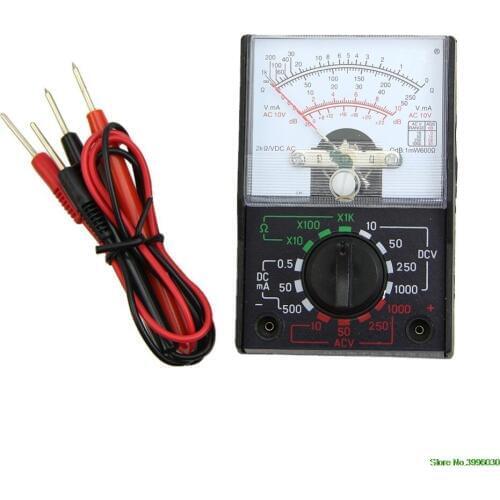 Mini MF-110A Electric AC/DC OHM Voltmeter Ammeter Multimeter Meter Multi Tester