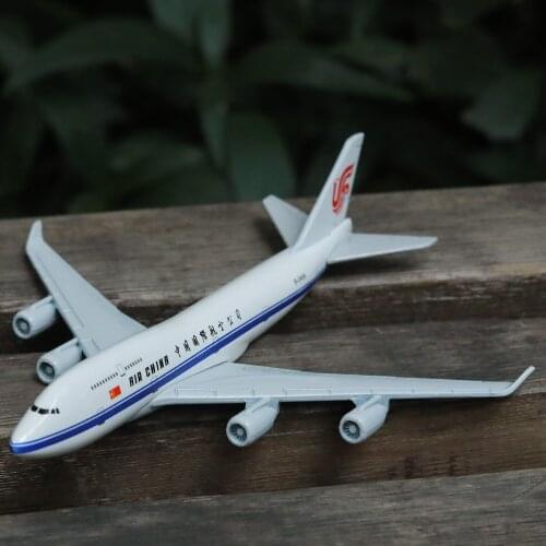 Air China Boeing 747 Airplane Diecast Aircraft Model 6" Metal Plane Aeroplane Home Office Decor Mini Moto Toys for Children