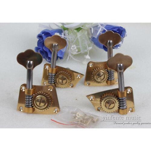 One Set 4/4 Cello Peg String Winder Conjoined Brass machine Head cello Pegs Cello parts & accessories