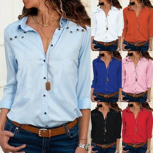 PAFUTIN Womens Long Sleeve Shirts