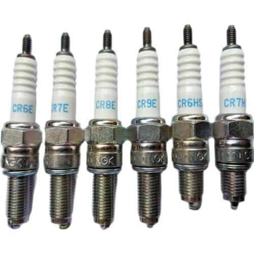 1pc New Original Motorcycle spark plug CR6E CR7E CR8E CR9E CR6HSA CR7HSA D8EA C7HSA DR8EA Nickel copper