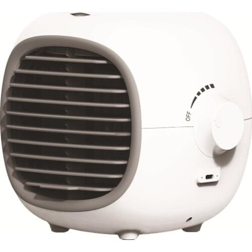 Water-Cooled Fan USB Rechargeable Household Air Conditioning Fan Mini Table Cooling Fan Portable Air Conditioner