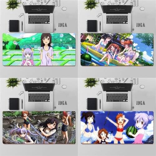 YNDFCNB Top Quality Non Non Biyori DIY Design Pattern Game mousepad Free Shipping Large Mouse Pad Keyboards Mat