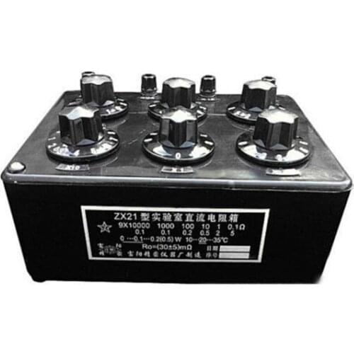 ZX21 Precision Variable decade resistor resistance box 0.1R