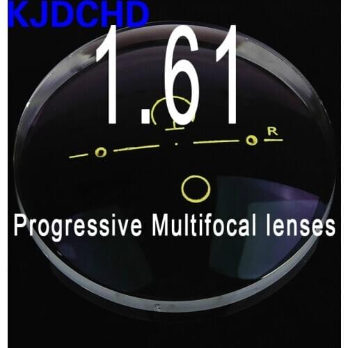 1.61 Index free form inside Multifcoal Interior Progressive Glasses Lenses Prescription Customized Lens See Far and Near