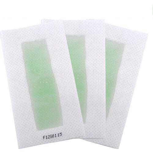 10pcs Summer New Hot Sale Professional Hair Removal Double Sided Cold Wax Strips Paper For Leg Body Face