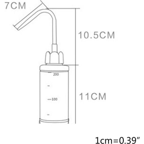 2021 New Bidet Bottle Butt Douche Cleaner Private Washer Enema Irrigator Spray Nozzle